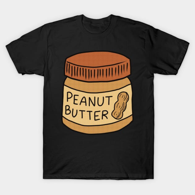 Peanut Butter T-Shirt by ROLLIE MC SCROLLIE